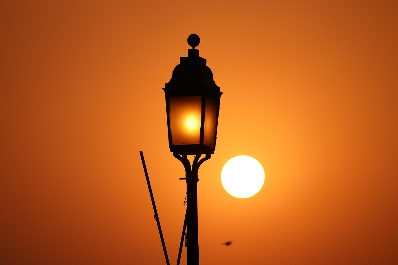 India Gate Delhi sunset