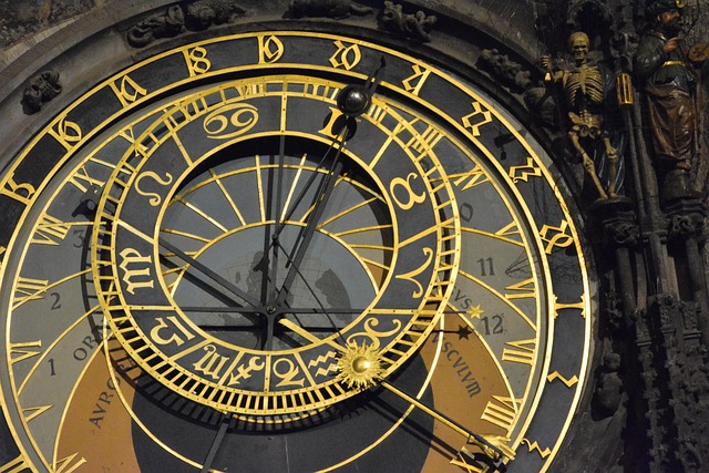 The Prague Astronomical Clock on the Old Town Hall Tower