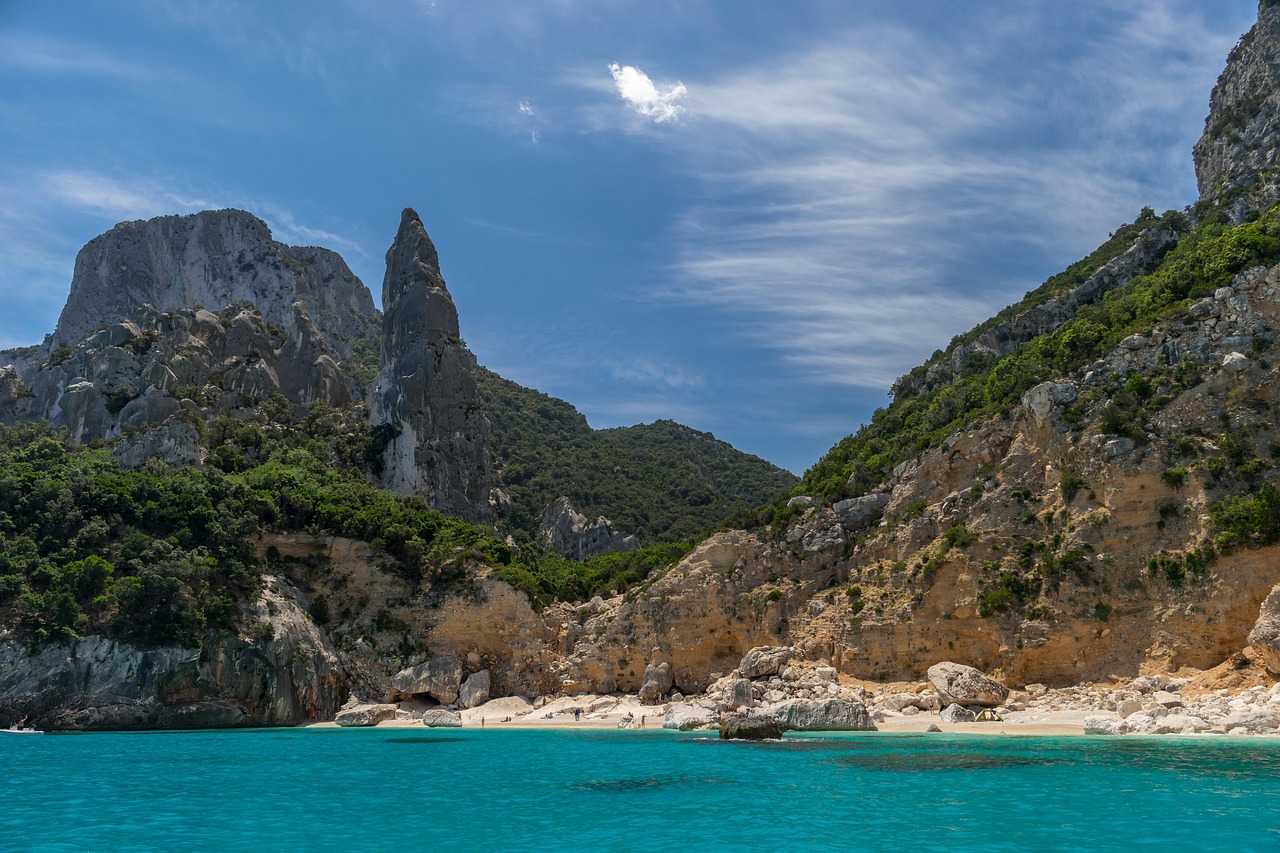 sardinia beach panorama
